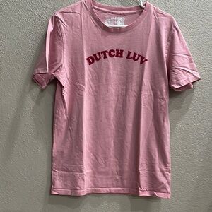 Dutch bros graphic Pink T-Shirt